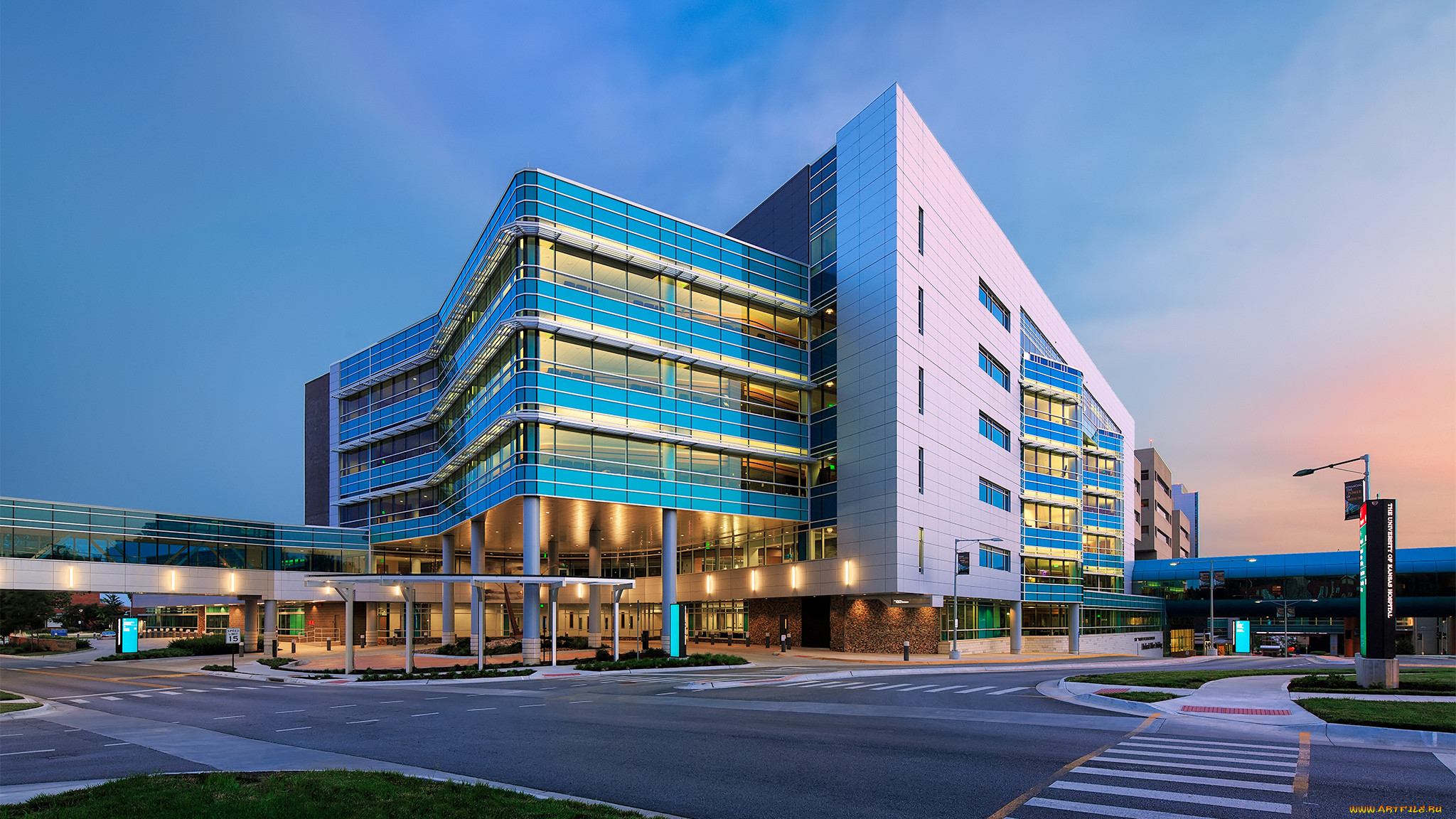 Обои KU Medical Office Building Города - Здания, дома, обои для рабочего  стола, фотографии ku medical office building, города, - здания, дома, офис,  здание Обои для рабочего стола, скачать обои картинки заставки